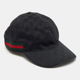 Gucci: Чёрная кепка  Web