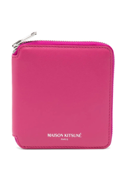 Maison Kitsuné: Розовый кошелёк 