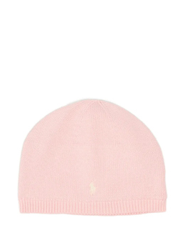 Polo Ralph Lauren Kids: Розовая шапка 