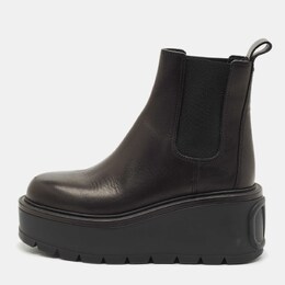 Valentino: Чёрные ботинки  Uniqueform