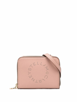 Stella McCartney: Розовый кошелёк  Stella Logo