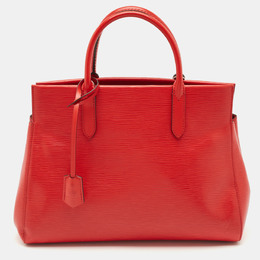 Louis Vuitton: Красная сумка  Épi