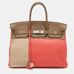 Hermes: Многоцветная сумка  Birkin 35
