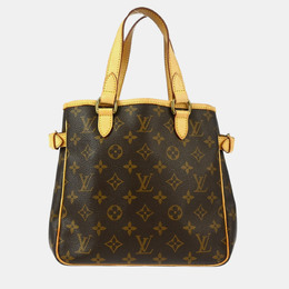 Louis Vuitton: Коричневая сумка-шоппер 