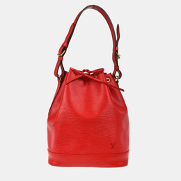 Louis Vuitton: Красная сумка  Épi