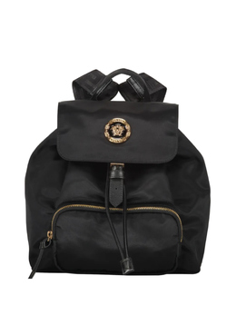 Versace: Чёрный рюкзак 
