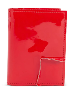 Comme des Garçons Wallet: Красный кошелёк 