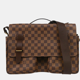 Louis Vuitton: Коричневая сумка 