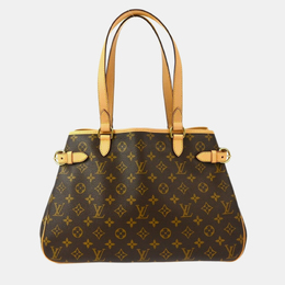 Louis Vuitton: Коричневая сумка-шоппер 