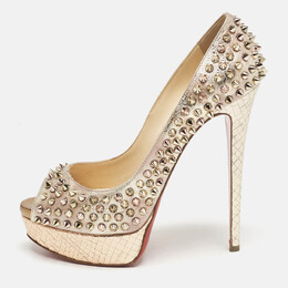 Christian Louboutin: Многоцветные туфли 