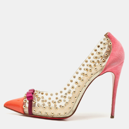 Christian Louboutin: Многоцветные туфли 