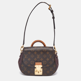 Louis Vuitton: Бордовая сумка 