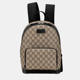 Gucci: Коричневый рюкзак  GG Supreme