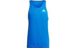 Adidas: Синяя майка 