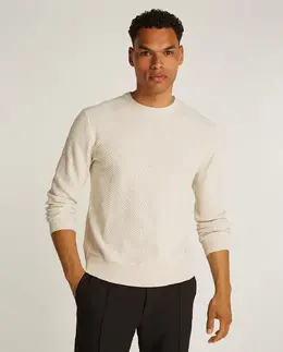 Calvin Klein: Двухцветный свитер 