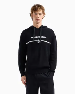 Armani Exchange: Толстовка с капюшоном 