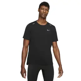 Nike: Чёрная футболка  Dri FIT