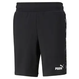 PUMA: Чёрные шорты  Ess