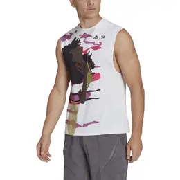 Adidas: Белая рубашка 