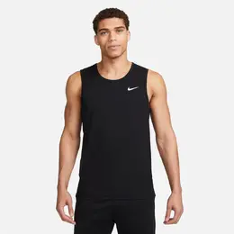 Nike: Чёрная футболка  Dri FIT