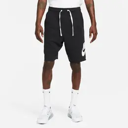 Nike: Чёрные шорты 