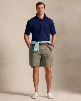Polo Ralph Lauren: Зелёные шорты 