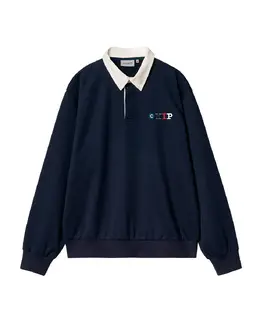 Carhartt WIP: Синяя толстовка 