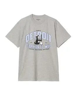 Carhartt WIP: Серая футболка 