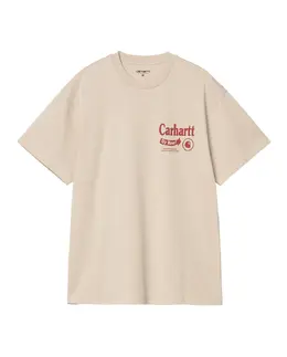 Carhartt WIP: Синяя футболка 