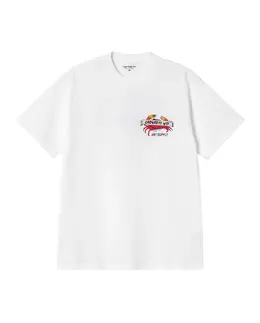 Carhartt WIP: Белая футболка 