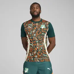 PUMA: Оранжевая футболка 