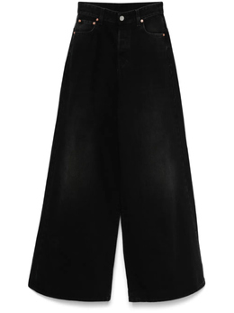 Vetements: Чёрные джинсы 