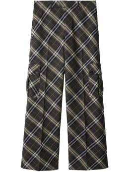 Burberry: Брюки из шерсти 