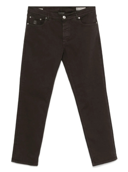 Brunello Cucinelli: Коричневые брюки 