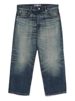 Junya Watanabe Man: Синие джинсы 