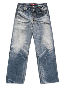 Junya Watanabe Man: Синие джинсы 