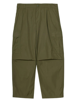 Carhartt WIP: Зелёные брюки 