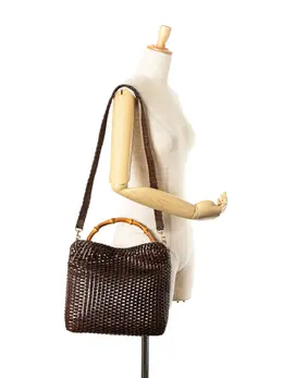 Gucci Pre-Owned: Коричневая сумка 