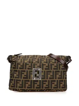 Fendi Pre-Owned: Коричневая сумка через плечо 