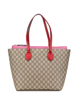 Gucci Pre-Owned: Коричневая сумка-шоппер 