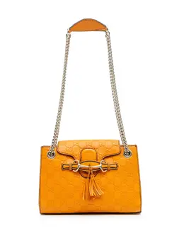 Gucci Pre-Owned: Оранжевая сумка 