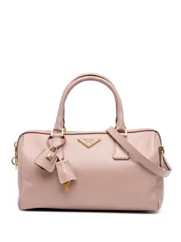 Prada Pre-Owned: Розовая сумка 