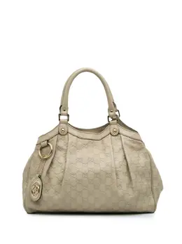 Gucci Pre-Owned: Белая сумка-шоппер 