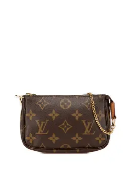 Louis Vuitton Pre-Owned: Коричневая сумка 