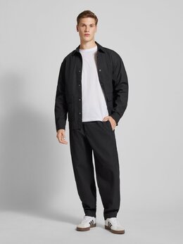 Tommy Jeans: Чёрные брюки 