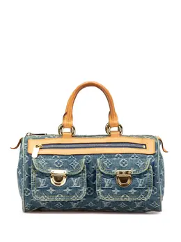 Louis Vuitton Pre-Owned: Голубая сумка 