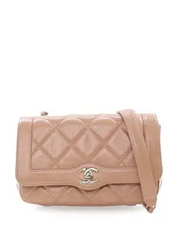 CHANEL Pre-Owned: Блестящая сумка через плечо 