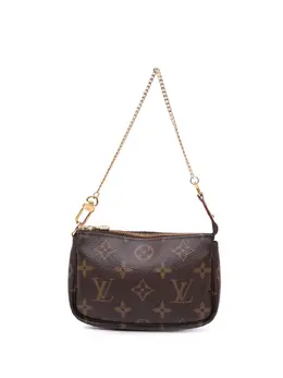 Louis Vuitton Pre-Owned: Коричневая сумка 