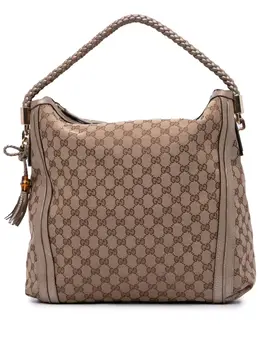 Gucci Pre-Owned: Коричневая сумка-шоппер 