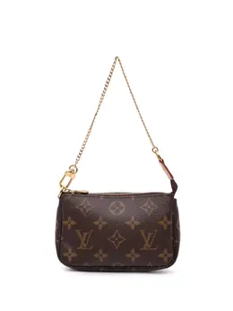 Louis Vuitton Pre-Owned: Коричневая сумка 